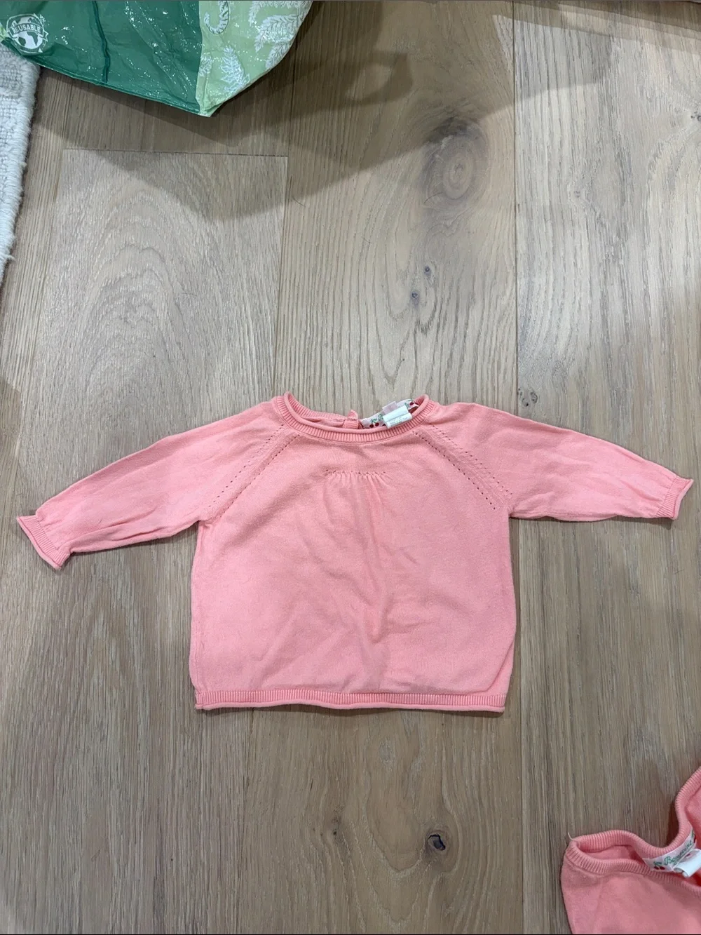 Bonpoint Two-Piece Knit Set in punch Pink